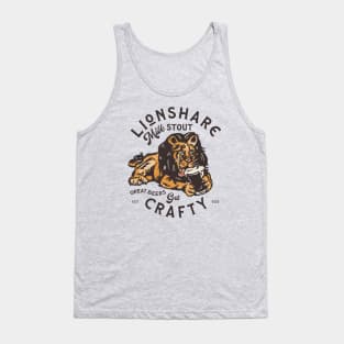 Lionshare Milk Stout: Get Crafty Tank Top